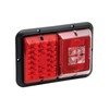 Bargman 48-84-008 Double LED/Incandescent Taillight (with Stop/Tail/Turn - Black Base