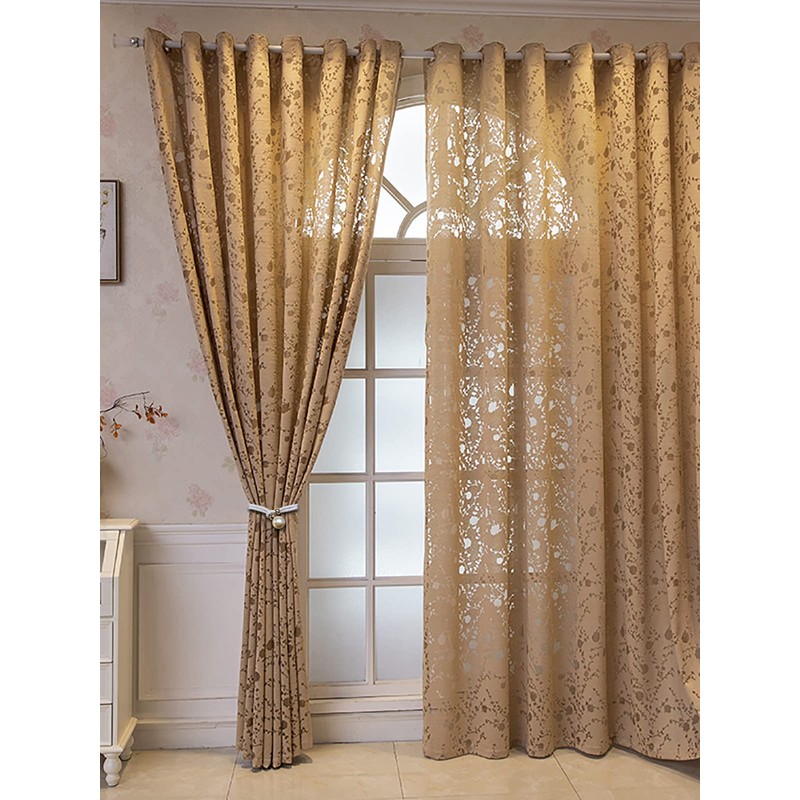 Envibe Curtain Tiebacks, 4 Pack Adjustable Curtain Ropes Suitable for