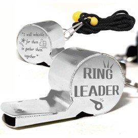 CREATCABIN Stainless Steel Whistle Sports Whistles with Lanyard Loud Crisp Sound Whistles Laser-engraved Whistle Outdoor Activities Referees Football Emergency Gift for Coach Teacher's Day 2x0.8 Inch