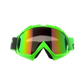 CRG Sports Motocross ATV Dirt Bike Off Road Racing Goggles ORANGE T815-7-6 T815-7-6 - Parent (Multi-color lens green frame)