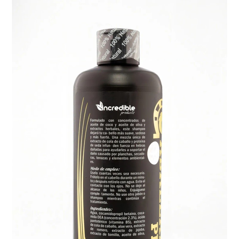 Shampoo Cola De Caballo Plus Extra Aceleracion Sin Sal 950ml
