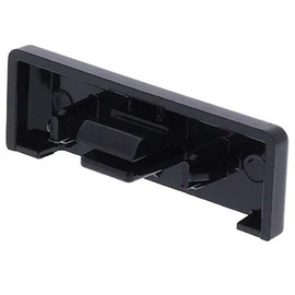 SCHÜCO - Water Slot Caps, Black, Pack of 25