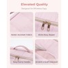 Travel Makeup Organizer, Compact Lightweight Accessory for Travel and Daily