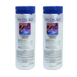 SpaChoice 2-Pounds 2-Pack Premium Spa Sanitizing Granules, Spa Chlorine Granules for Hot Tub, Made in USA