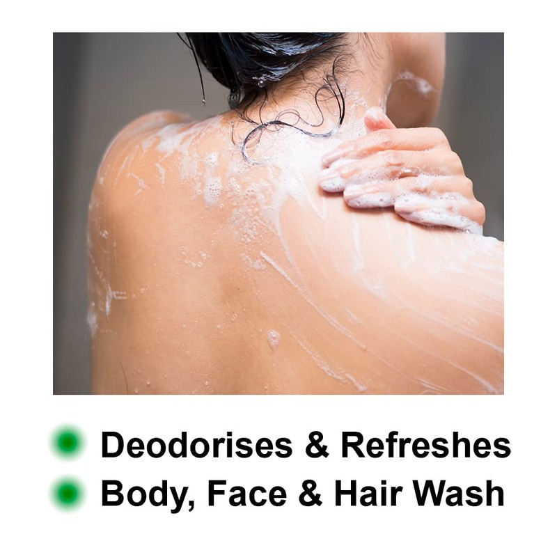 Shower Gel, Bath Soap and Shampoo (Body, Face and Hair)