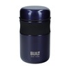 BUILT Double Wall Vacuum Insulated Food Flask for Hot and