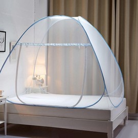 Living Peace Lovely One-Touch Mosquito Net (180x200cm) (Blue)