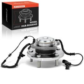 A-Premium Rear Wheel Bearing and Hub Assembly with ABS & 5-Lug Compatible with Dodge Grand Caravan 2012-2020 & Chrysler Town & Country 2012-2016 & Ram C/V & Volkswagen Routan