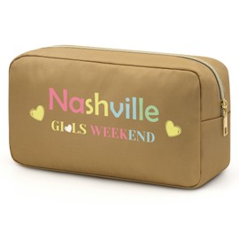 Weekend Gifts Makeup Bag Friendship Gifts for Women Friends Bestie Gifts Weekend Bag Weekender Bags for Women Best Friend Gift Cosmetic Bag Weekend Gifts Friend BFF Gifts for Women Birthday Christmas