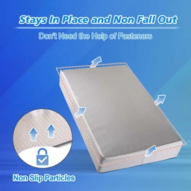 RV Vent Insulator 14"x22", Waterproof Non Slip Camper Shower Skylight Cover