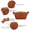Gusti Freya Leather Belt Bag for Men and Women, Waist