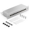 deleyCON CAT 6 Patch Panel Distribution Panel 12 Port -