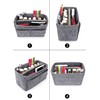 LEXSION Felt Purse Bag Organizer Insert with zipper Bag Tote