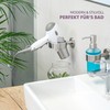 Piazza Bathroom Range Hairdryer Wall Mounting High quality Stainless Steel