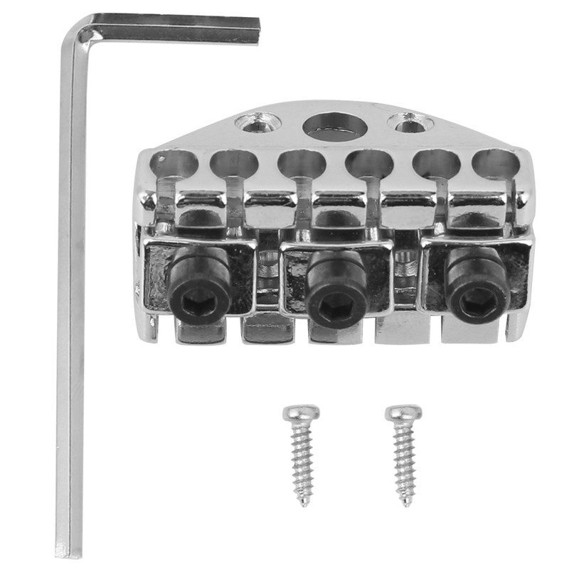 Electric Guitar String Lock Nut with Headstock String Retainer Bar