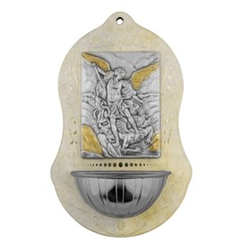 Venerare Devotional Holy Water Font (Saint Michael The Archangel)