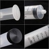 1 Pack 100ml Syringes with 1m Tube,Syringe 100ml Large Plastic