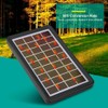 Polysilicon Solar Cell Panel, 9V 3W, Outdoor Use, 18% Conversion