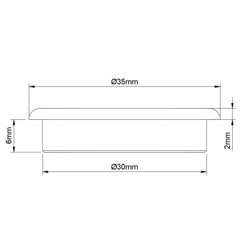 Heimatspäne Cover Caps for Drill Holes Oak in Various Sizes