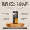 SamaN Interior Water Based Wood Stain - Natural Stain for