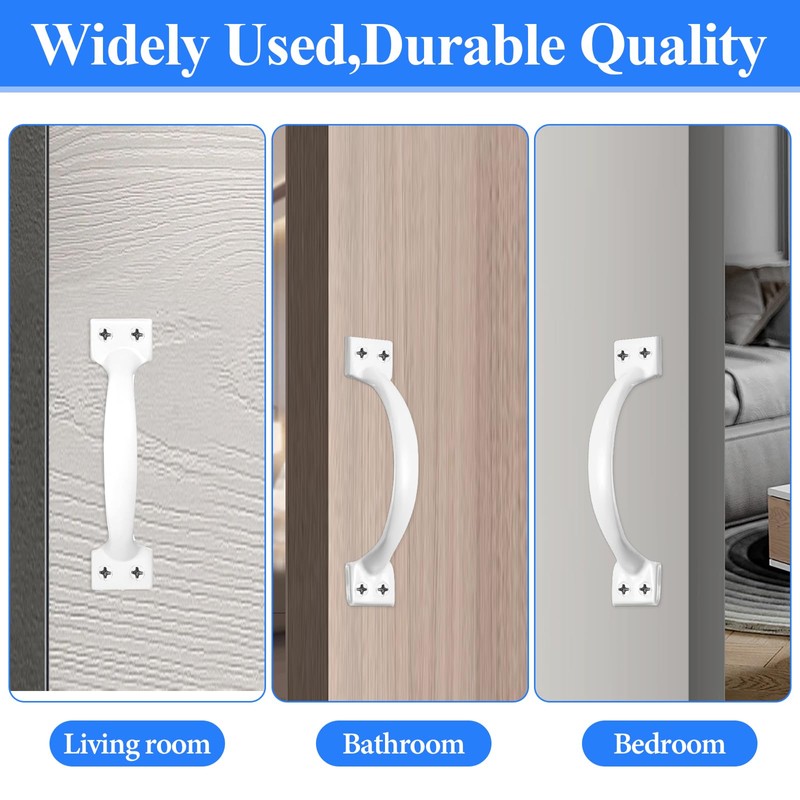 FdcZeyxior V171 6-1/2" Gate Handle, Screen Door Handle in Stainless