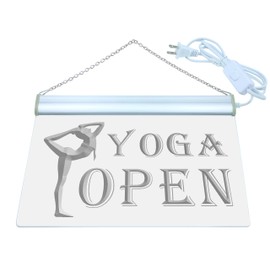 ADVPRO Open Yoga Center Gym Sport LED Neon Sign Yellow 12" x 8.5" st4s32-i242-y