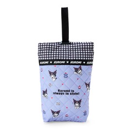 Sanrio (SANRIO) Sanrio Shoe Bag Kuromi Kuromi-chan kuromi 11.0 x 8.7 x 2.8 inches (28 x 22 x 7 cm) Quilted Bag Character 207918 SANRIO