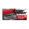 SK11 Socket Wrench Set TS-211M 11PCS Drive Angle: 0.25 inch