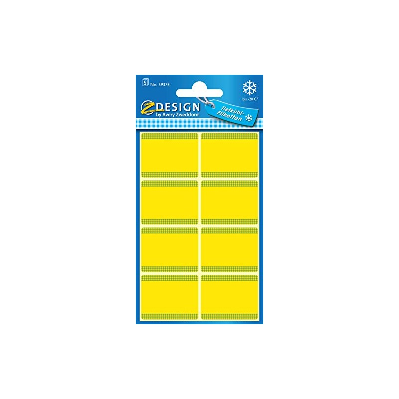 Avery Zweckform 59546 Jam Labels, Removable Wall Stickers – 12