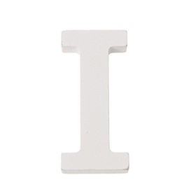 Glorex Letter I MDF 5,5x0,9 cm 1st 5.5 x 2 x 1 cm, White
