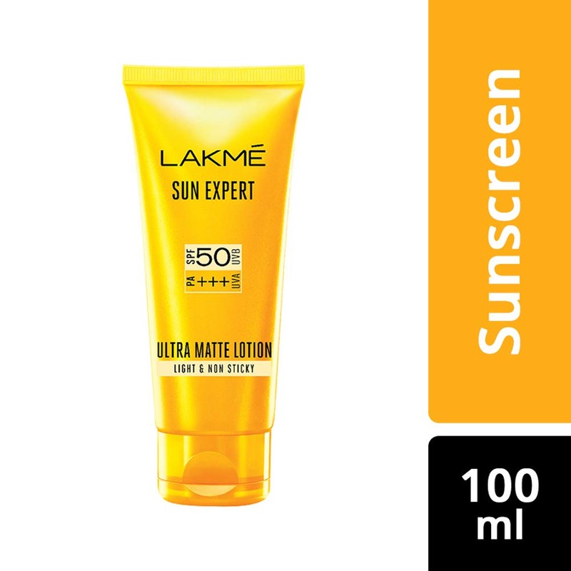 Lakme Sun Expert SPF 50 PA+++ Ultra Matte Lotion, 100