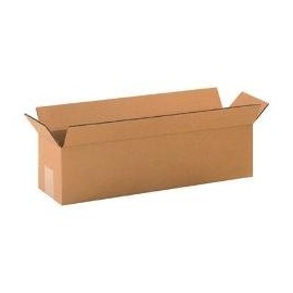 Long Corrugated Boxes, 20" x 8" x 6" - 25 EACH PER BUNDLE [PRICE is per BUNDLE]