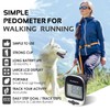 PINGKO Track Steps Multi-Function Portable Sport Pedometers Step/Distance/Calories Counter Fitness