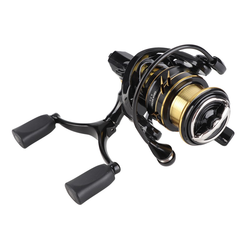 Fishing Reel Powerful Double Rocker Arm Metal Spinning Wheel for