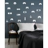 Game Controller Wall Decals- Kids Room Game Art Wall Decals,