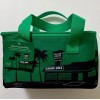 Trader Joe's Mini Insulated Cooler Tote Lunch Bag Green