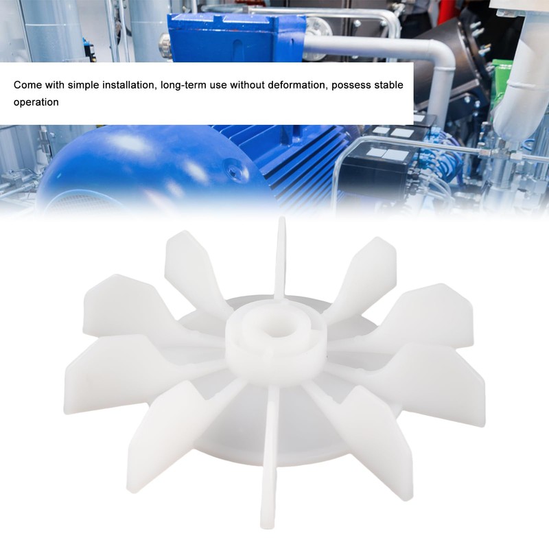 Fayelume Central Pneumatic Compressor Parts,14mm Shaft 135mm Outer Diameter Fan