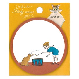 Gakken Stafl M04296 Kurashirei Sticky Notes, Sticky Notes, Sticky Notes Drum