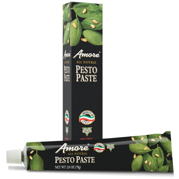 Amore Pesto Paste, 2.8-Ounce Tubes (Pack of 6)