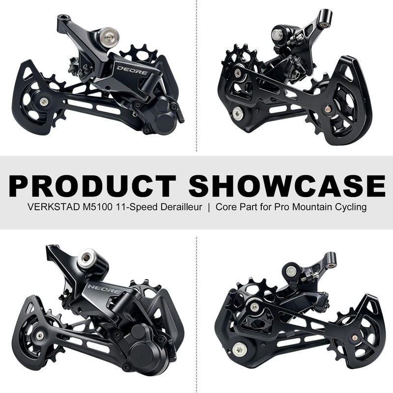 VERKSTAD Bike Rear Derailleur RD-M5100-SGS 11 Speed Direct Mount