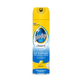 Pledge Dust & Allergen Multisurface Cleaner, Lemon Scent, 9.7 Ounces