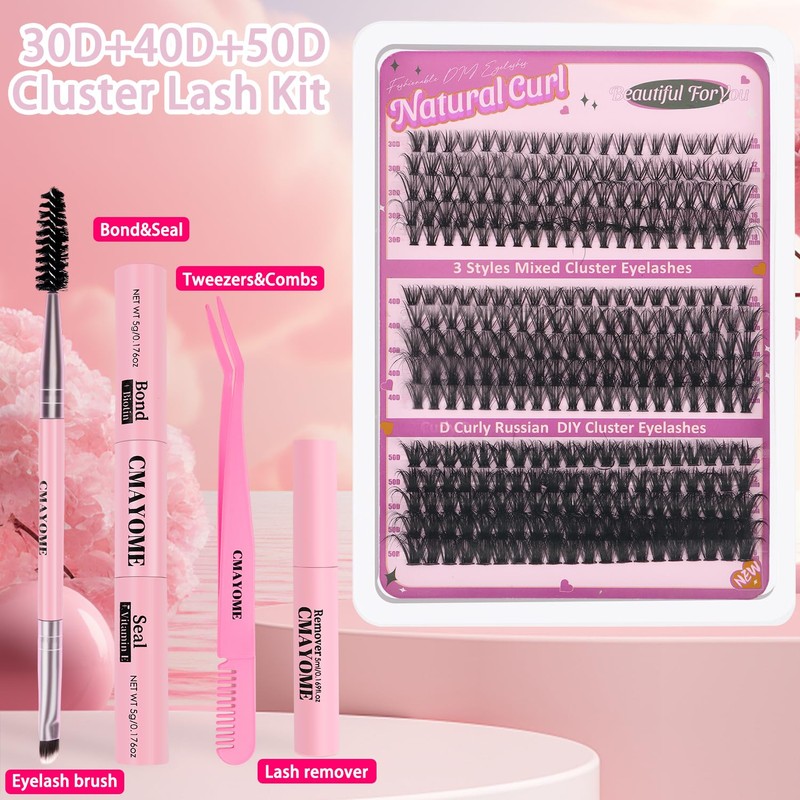 OWill False Eye Lashes Set