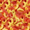 Peach Rings Gummies, Sour and Sweet Chewy Candy, 1-Pound Bag