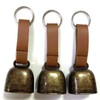 Zgwansui 2 Pack Small Cow Bell for Dog Collar with