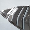 ZiWen Sport Style Quarter Window Scoops Louvers for Toyota Camry