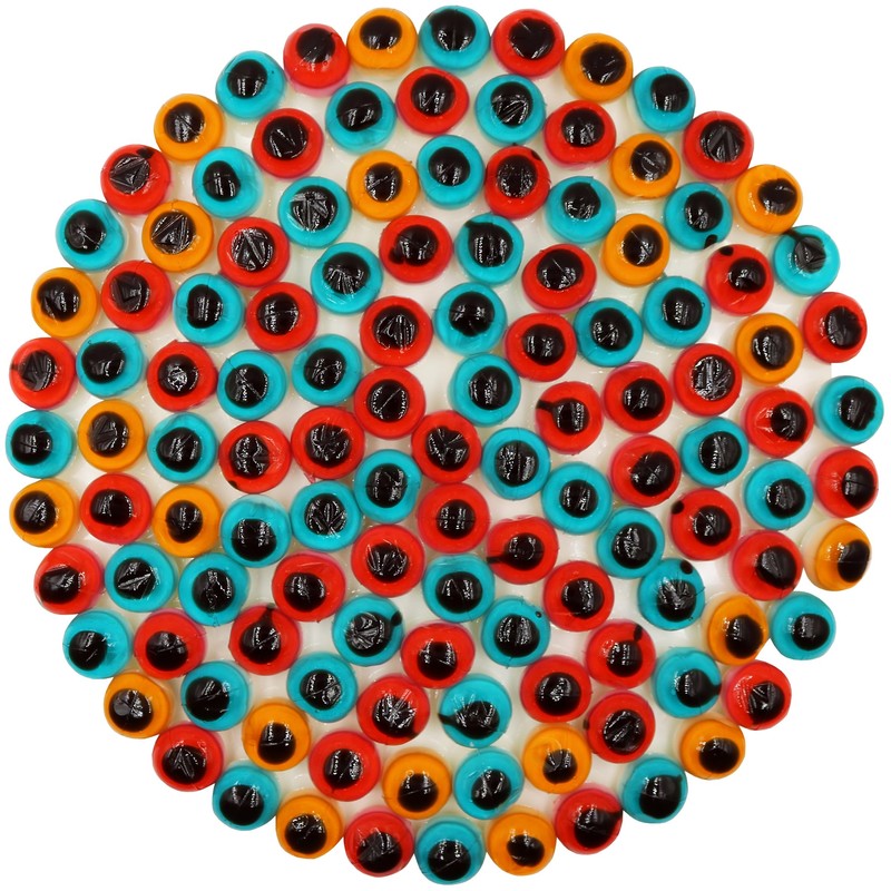 FirstChoiceCandy 3D Juicy Gummy Candy (3D Eyeballs, 2 Pound (Pack