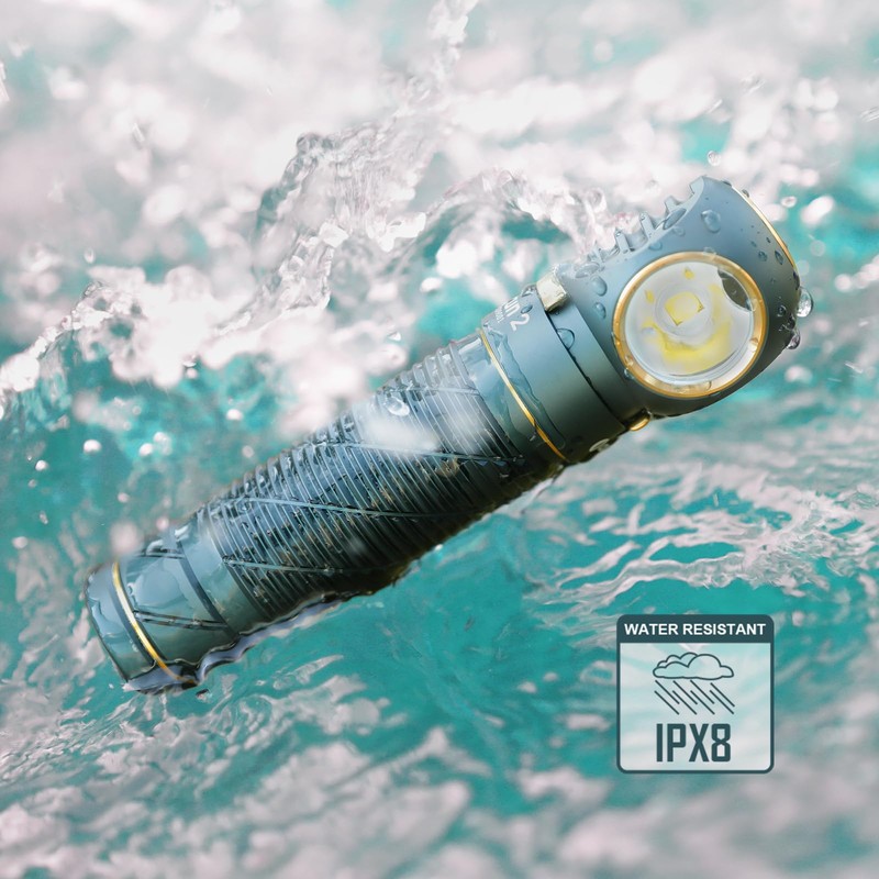 OLIGHT Perun 2 LED Headlamp 2500 Lumens Rechargeable, Multi-Functional Right