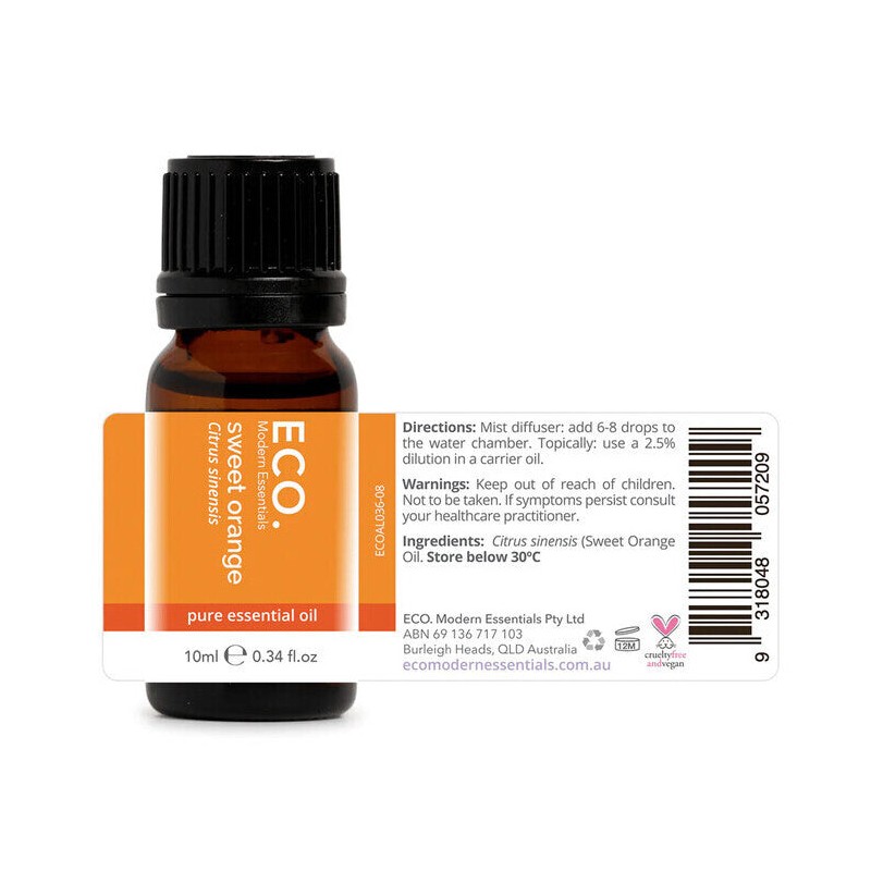 ECO. Modern Essentials Sweet Orange Pure Essential Oil, 10ml