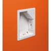 Arlington TVBU810-1 TV Box with Flange for Home Theater Installations,