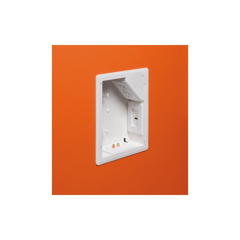 Arlington TVBU810-1 TV Box with Flange for Home Theater Installations,